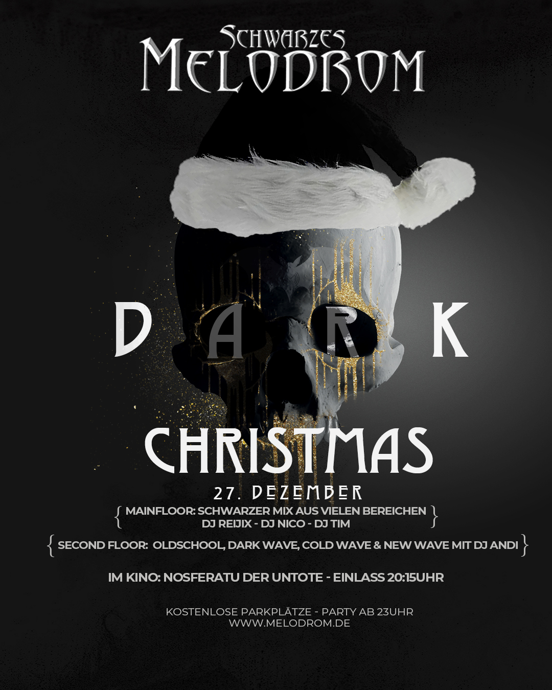 Dark Christmas – schwarze Szene Party @Melodrom