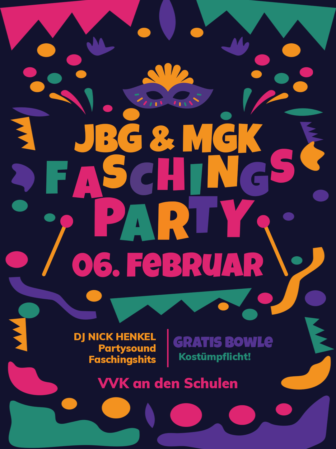 JBG & MGK Faschings Party