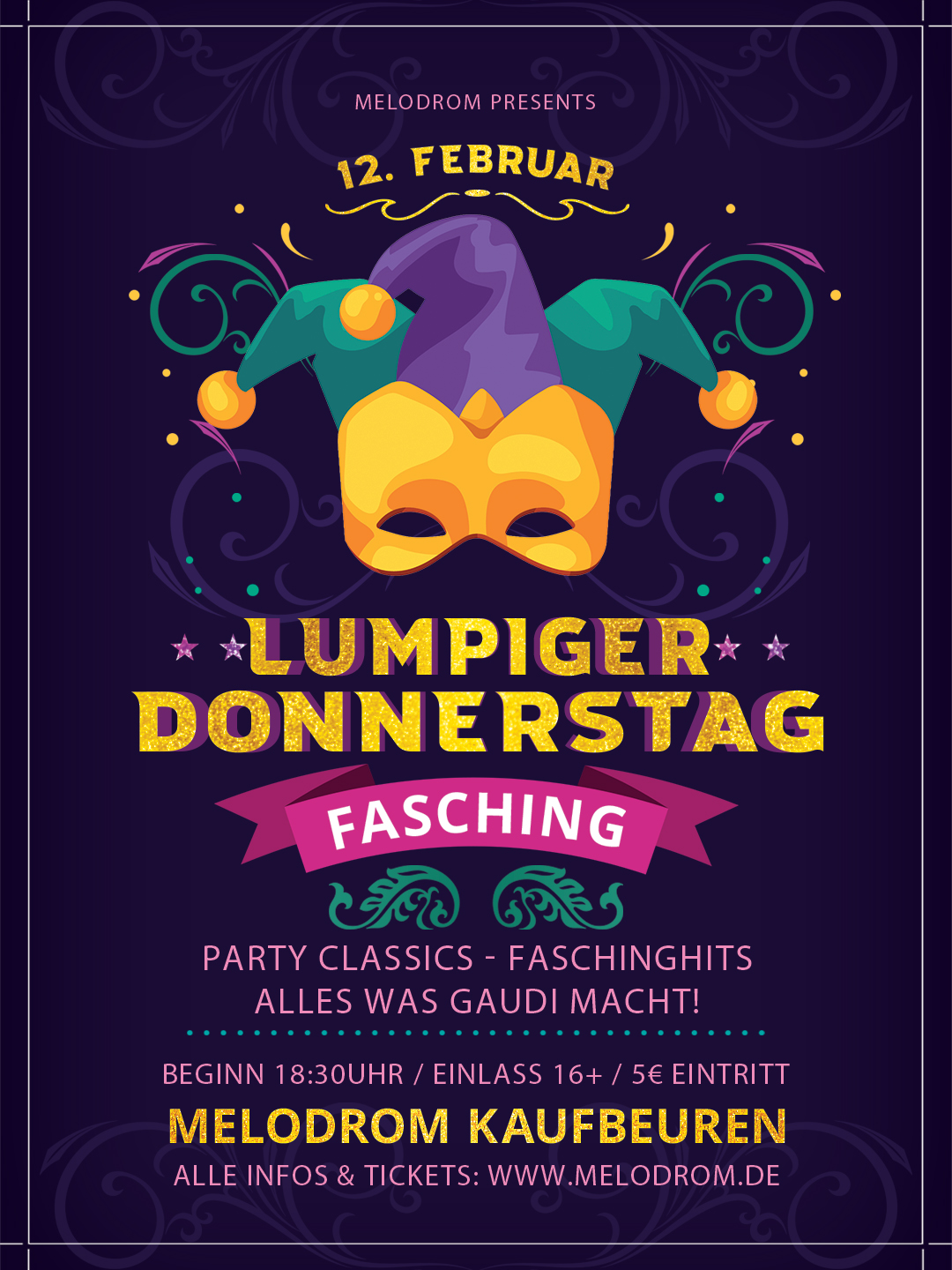 Lumpiger Donnerstag Faschings Party